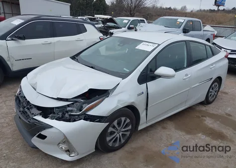 2022 Toyota Prius Prime Limited from USA, damaged, VIN JTDKAMFP7N3224115